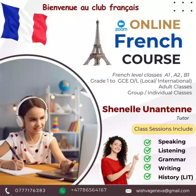 French Classes For Kids And Young Students