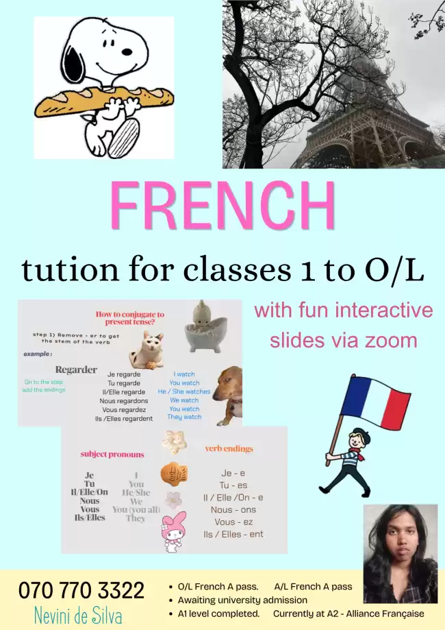 French classes online 📰🥐