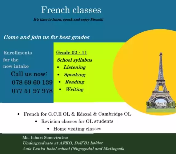 French Language and Literature classes