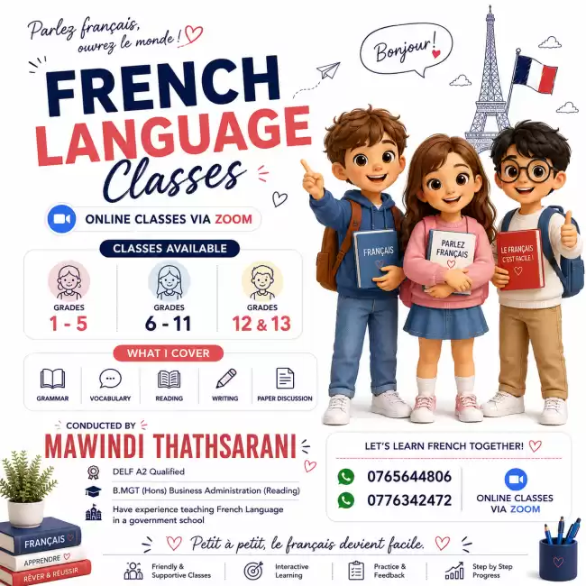 French Language Classes🇫🇷