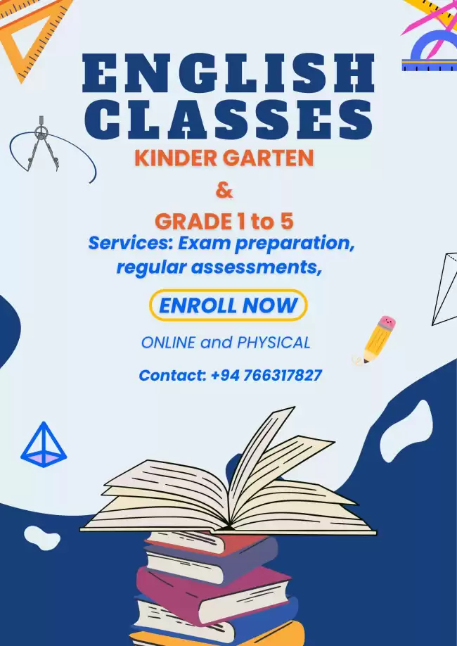 Fun & Easy English Classes for Kindergarten to Grade 5