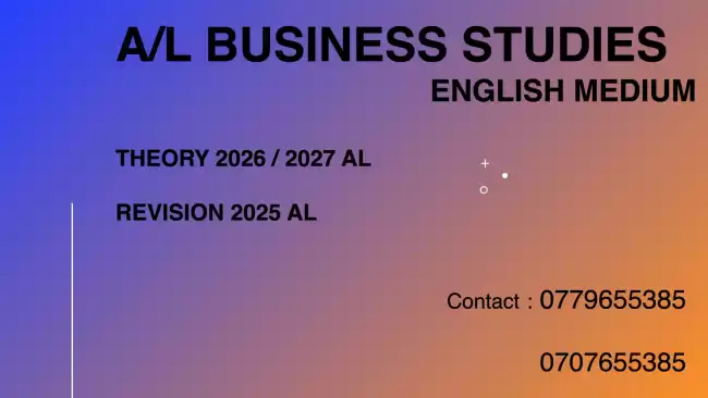 GCE AL Business Studies