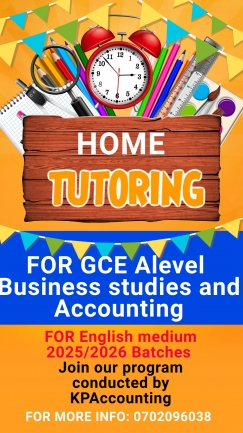 GCE alevel Accounting English medium classes - Dehiwala, Kalubovila
