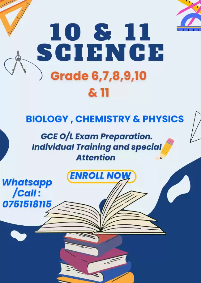 GCE O/L Science (Grade 6- 11)