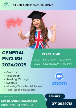 General English (A/L) 2024/2025