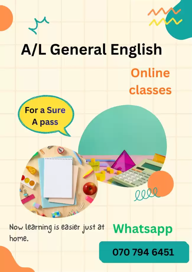 General English for Advanced Levels.