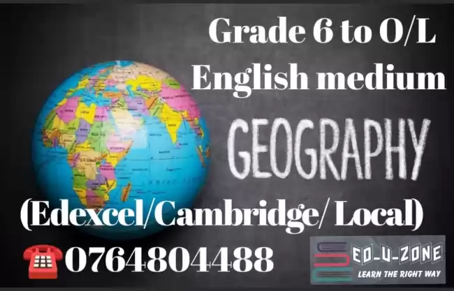 Geography classes Grade 6-O/L (Local & London syllabus)