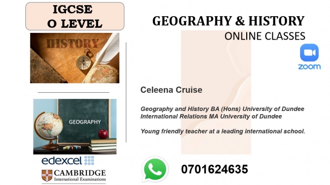 Geography & History (O/L & A/L) - Edexcel/Cambridge