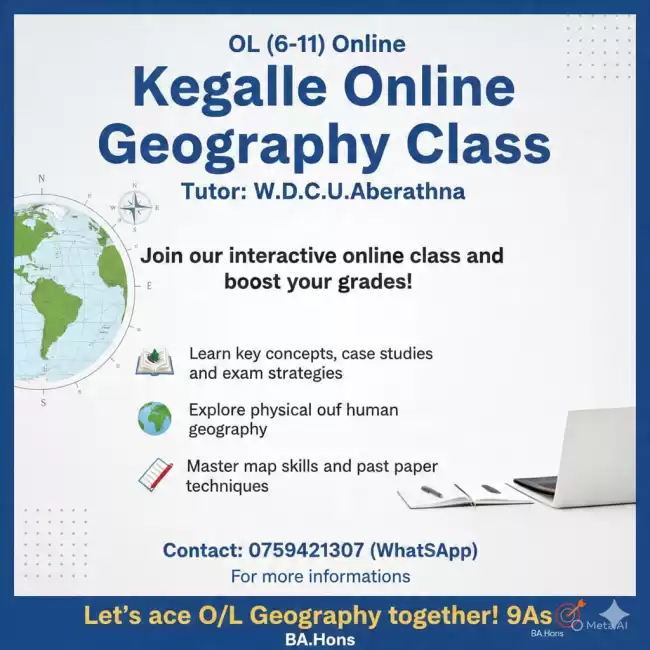 Geography OL Online Classes