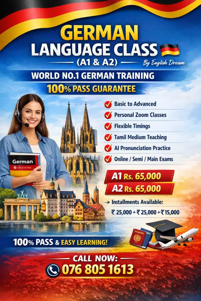 German Language Class (A1 & A2)