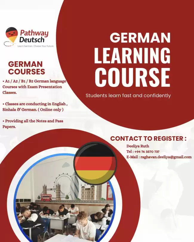 German language classes (A1-B2)