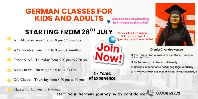 German Language Classes for Adults and Kids