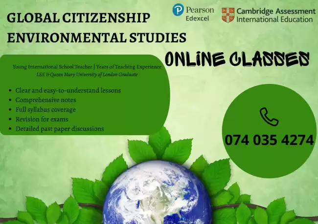GLOBAL CITIZENSHIP & ENVIRONMENTAL STUDIES