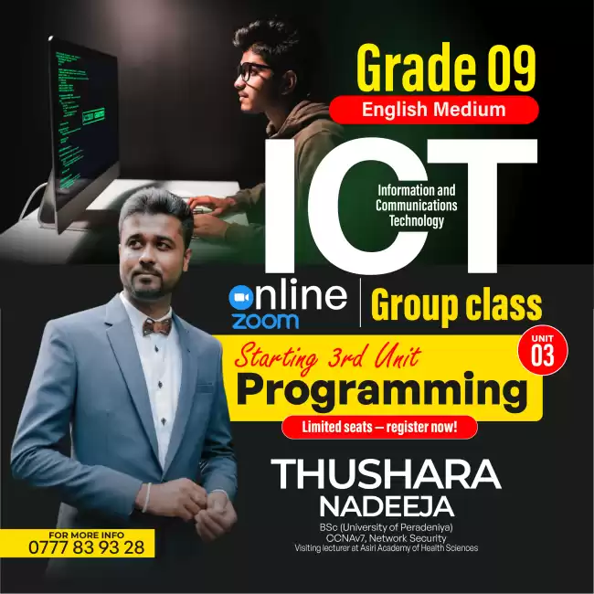 Grade 09 ICT - 2nd Term New Class