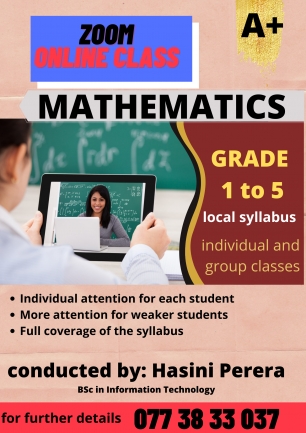 Grade 1, 2, 3 And 4 Maths, Science, Sinhala And ENV For All Local And Government Syllabus.