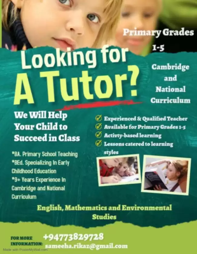 Grade 1- 5 Activity-based Learning