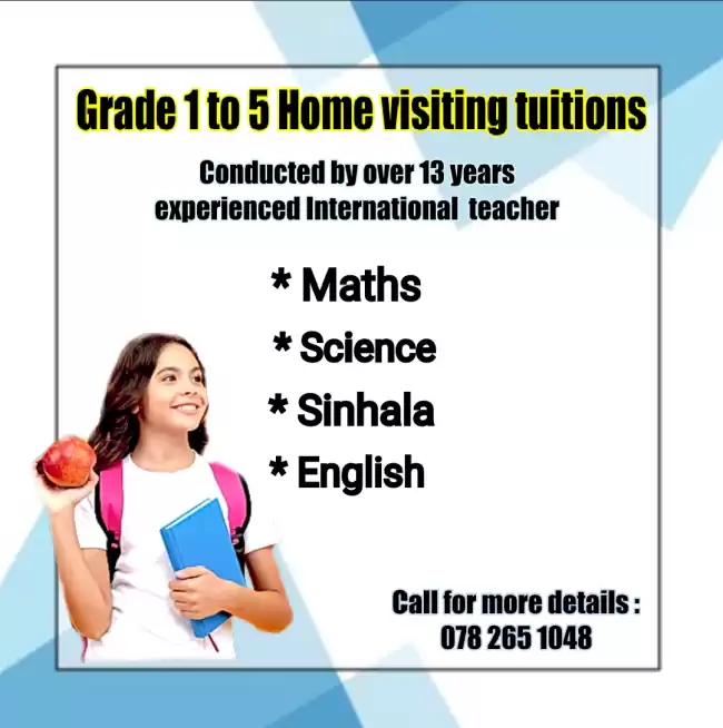 Grade 1 to 5 Tuitions