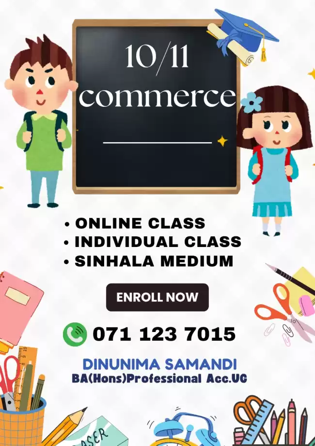 Grade 10/11 Commerce