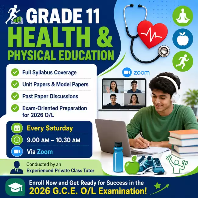 GRADE 11 HEALTH & PHYSICAL EDUCATION