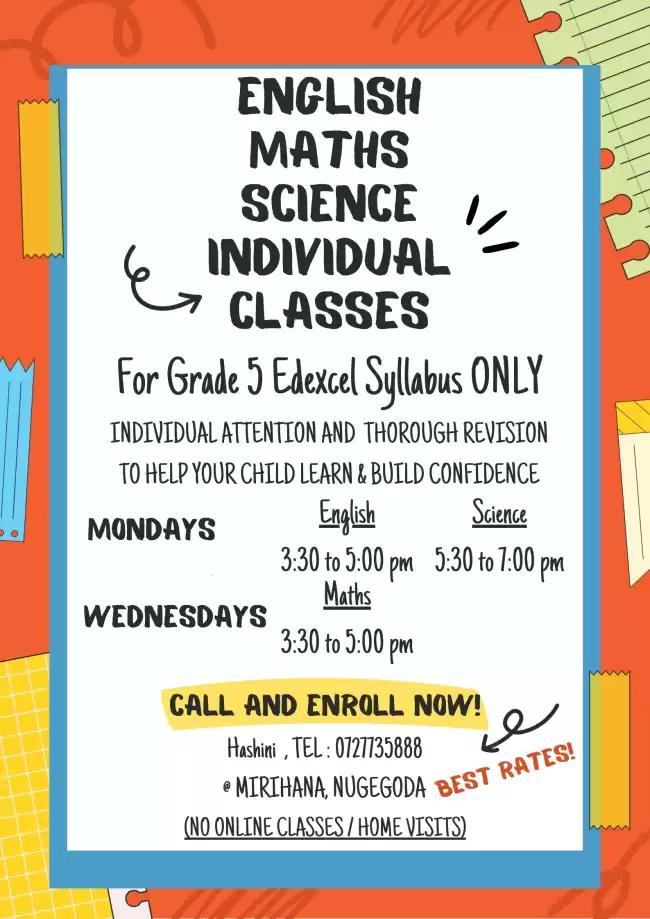 GRADE 5 EDEXCEL ENGLISH, MATHS, SCIENCE
