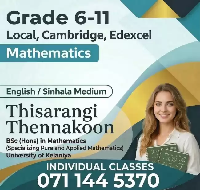 Grade 6-11 Local, Cambridge, Edexcel Mathematics