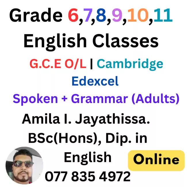 🌈 Grade 6,7,8,9,10,11 English Online Classes - Local Syllabus | Cambridge | Edexcel | Spoken + Grammar(Adults)🌈