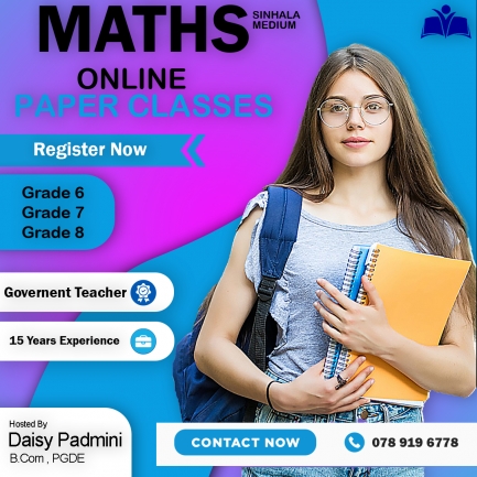 Grade 6 / 7 / 8 Mathematics Online Paper Class