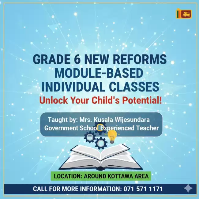 Grade 6 New Reforms Module -Based Individual Classes