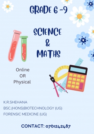 Grade 6 to 11 Science