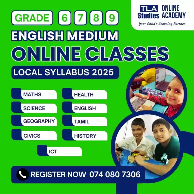 Grade 6 to 9 English Medium All Subjects - 2nd Term