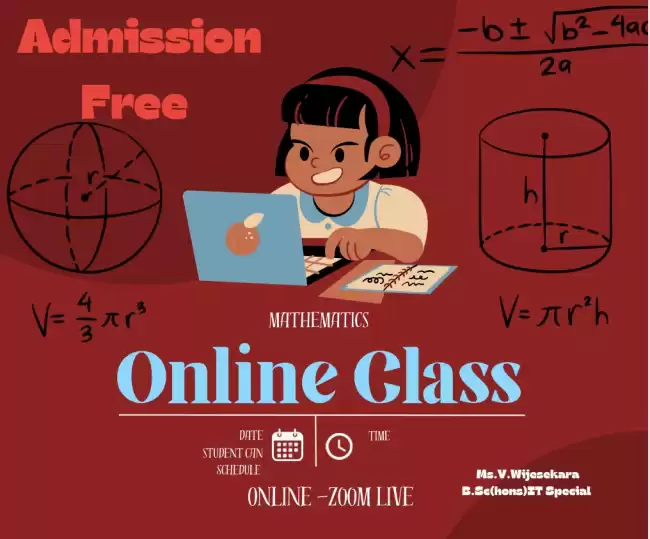 Grades 6–11 ගණිත පන්ති