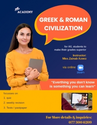 GREEK AND ROMAN CIVILIZATION