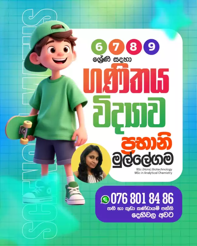 Group and Individual classes for Science and Mathematics