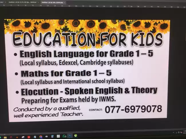 Group classes for Elocution