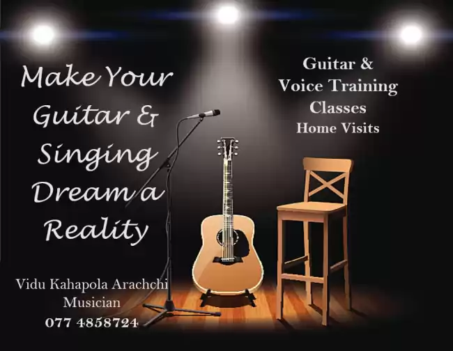 Guitar and Voice Training Classes