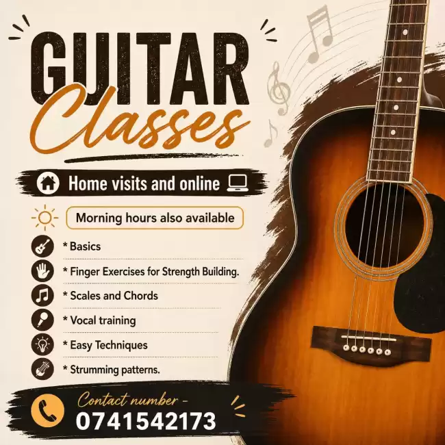 Guitar Class ( Home Visits )