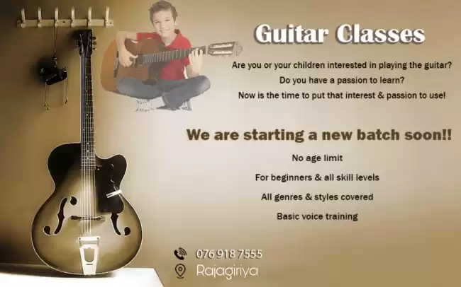 Guitar Classes Rajagiriya