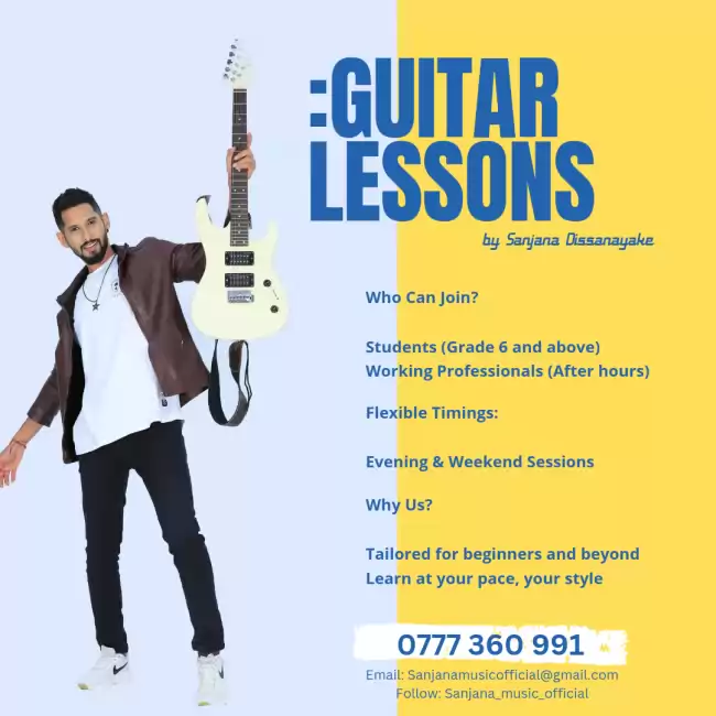 Guitar Classes & Vocal coaching