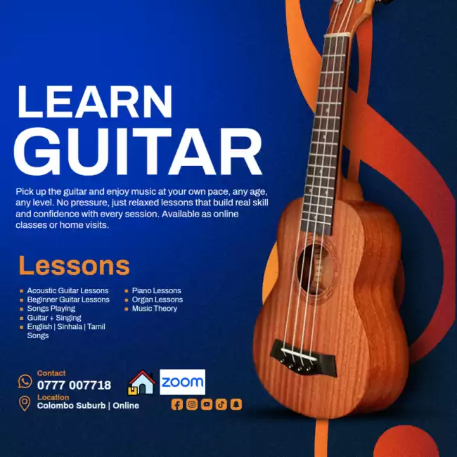 Guitar Lessons | Guitar Classes | Violin & Music Lessons
