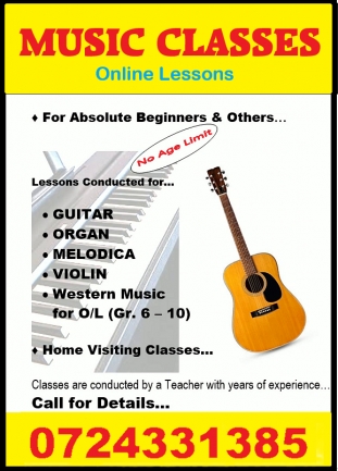 Guitar,Organ Classes