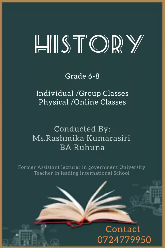 History English Medium Online Class