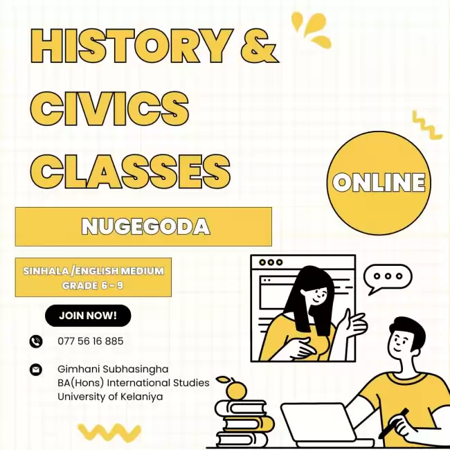 History Online class (Individual-Nugegoda)