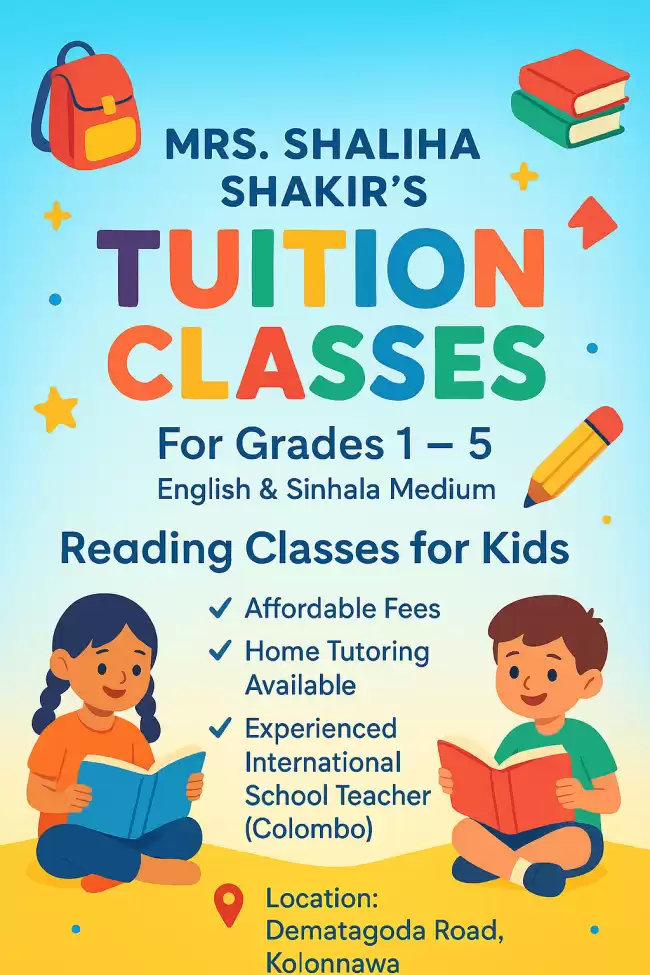 Home tutoring for kids