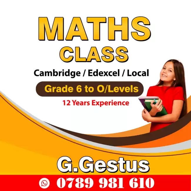 Home Visit English Medium Maths Classes | Grade 6-OL