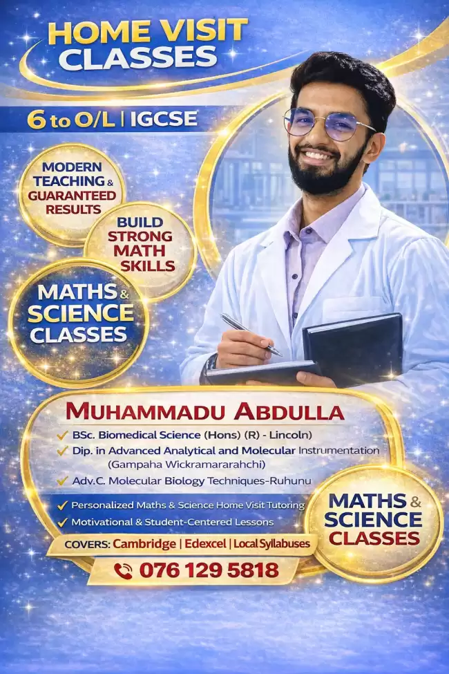 Home Visit Maths Class