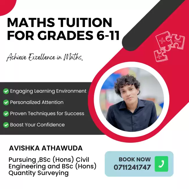 Home Visit Tuition Classes for Grade 6-11