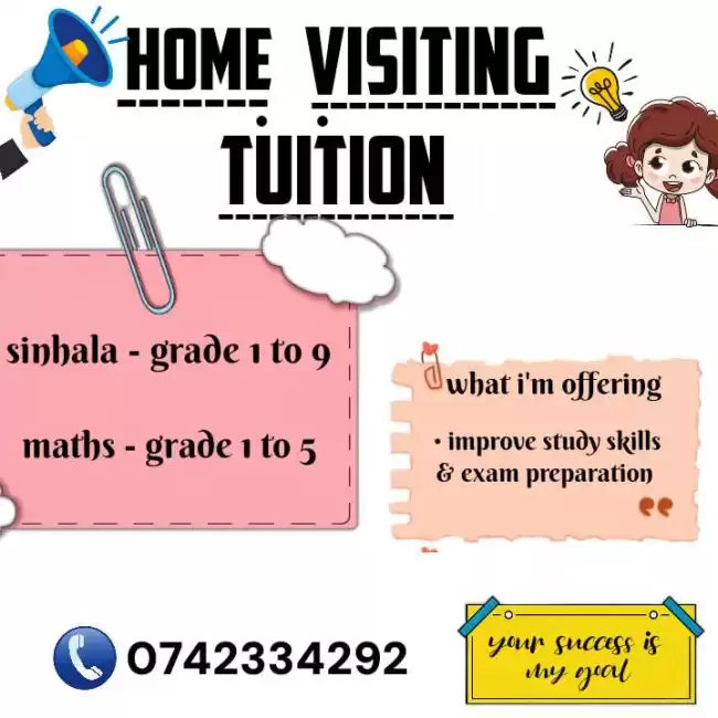 Home Visiting Tution Grade 1 To 9