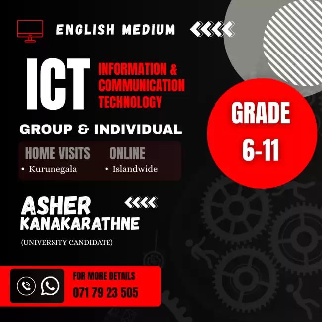 ICT classe (Grade 6-11)