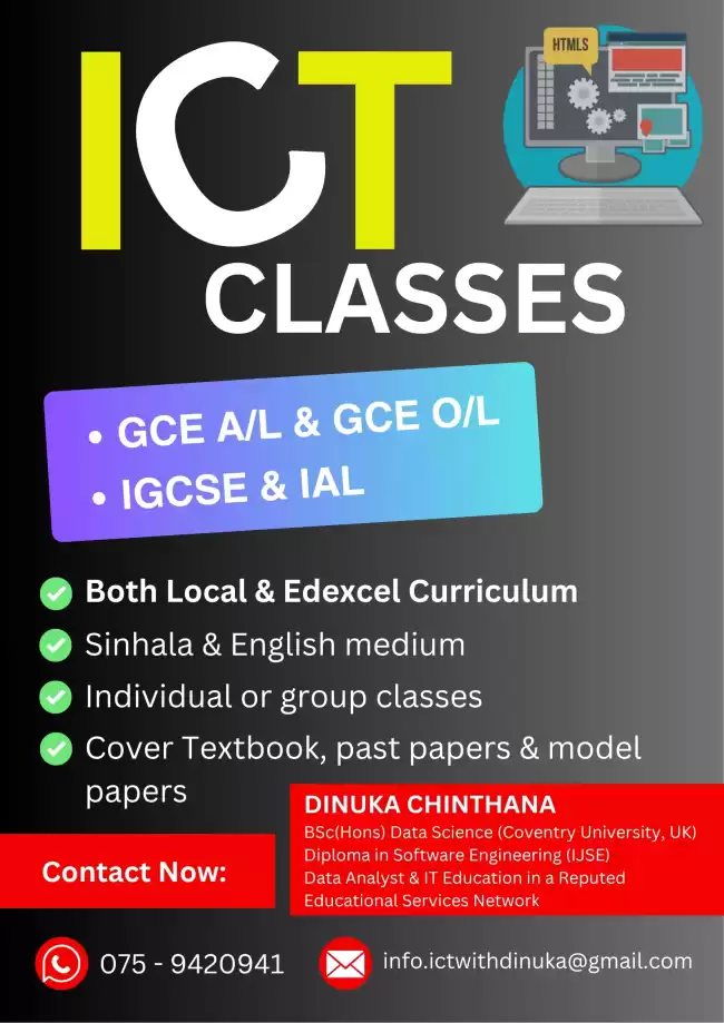 ​ICT Classes for all levels
