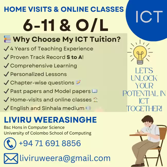 ICT Classes for Grade 10 & 11 Students